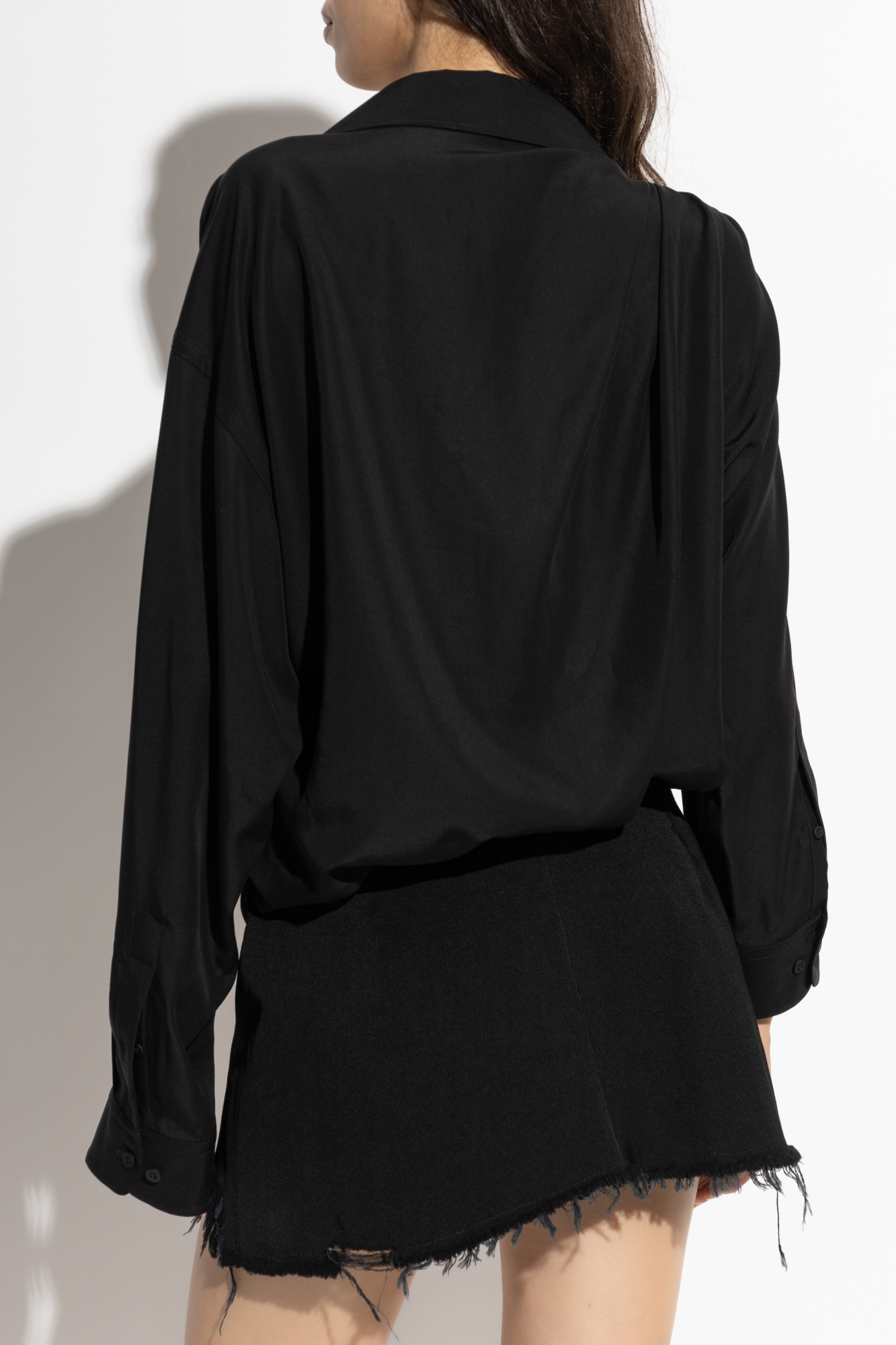 Balenciaga Shirt with embroidered logo | Women's Clothing